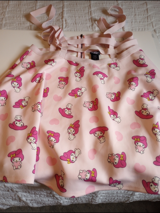 Sanrio Dresses & Skirts - Sanrio My Melody Women's Strappy Elastic Suspenders A-Line Halter Dress. Size 1